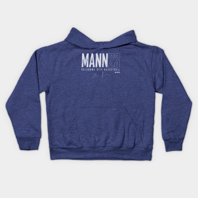 Tre Mann Oklahoma City Elite Kids Hoodie by TodosRigatSot